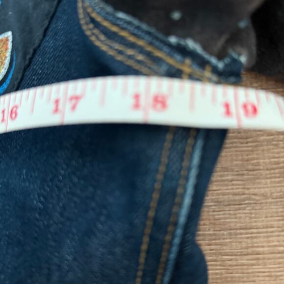 GAP Trucker Denim Jacket w/Steve Miller Band Graphic on Back Size M - Picture 7 of 8